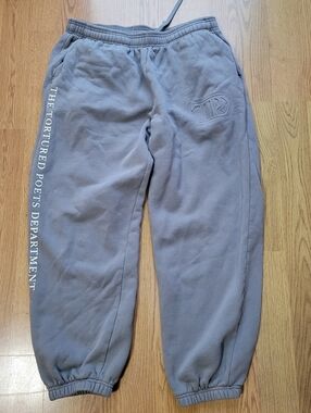 Taylor Swift TTPD Gray Sweatpants XL